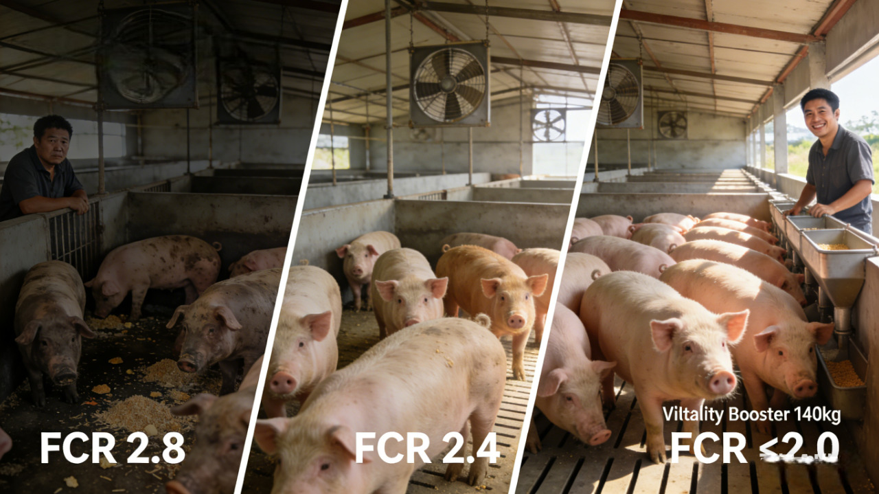 FCR 2.8 vs 2.4 vs <2.0