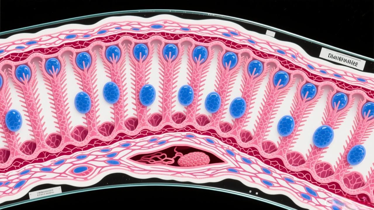 腸道絨毛組織切片
